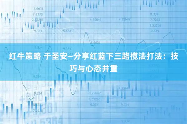 红牛策略 于圣安—分享红蓝下三路揽法打法：技巧与心态并重