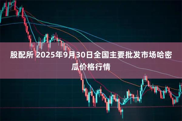 股配所 2025年9月30日全国主要批发市场哈密瓜价格行情